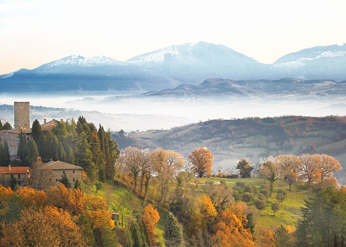 Castello di Petroia, en Gubbio